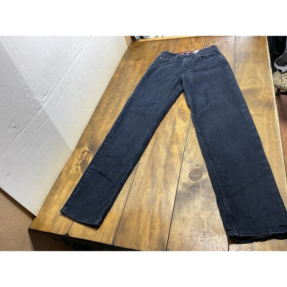 VTG Y2K Levi's Silvertab Jeans Size 28x32 Men's Dark Blue Loose Straight Leg
